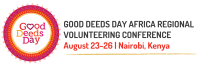 good deeds day. good deeds day africa regional volunteering conference. august 23-26. Nairobi kenya