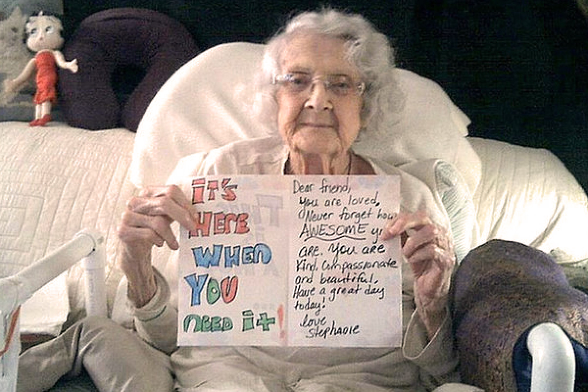Good Old Fashioned Letters Are Putting Smiles On Seniors' Faces