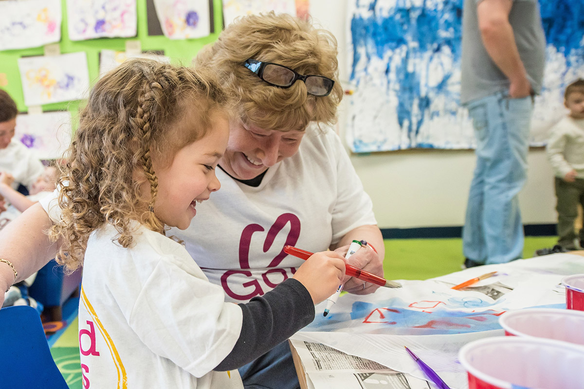 Jewish Federation of Howard County volunteering on Good Deeds Day 2016