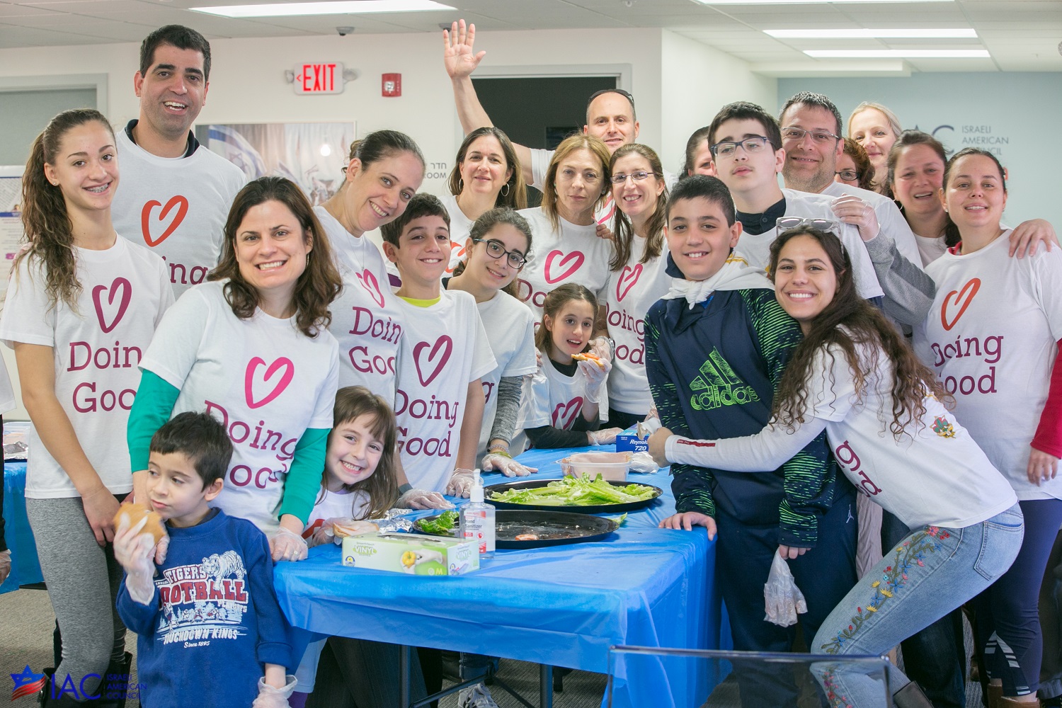 The crowd at Boston IAC gathers to honor International Good Deeds Day 2016.