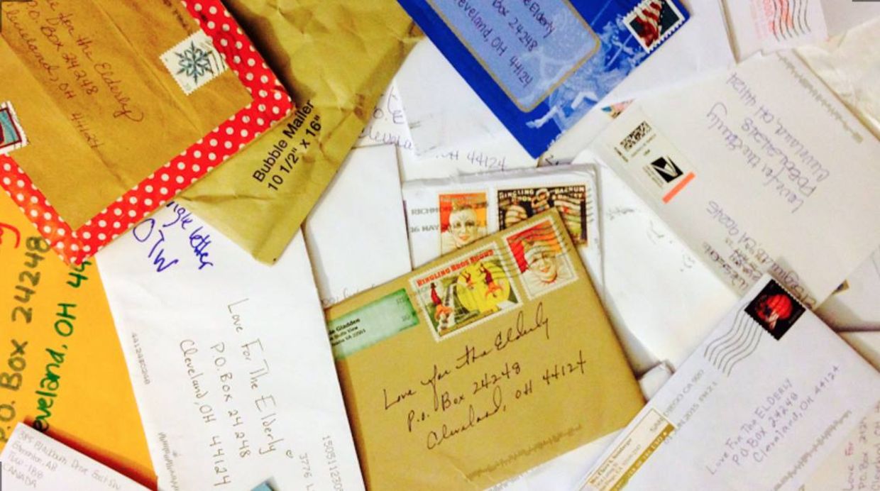 Hundreds of people sent letters to Love For The Elderly to spread some holiday cheer to lonely seniors.