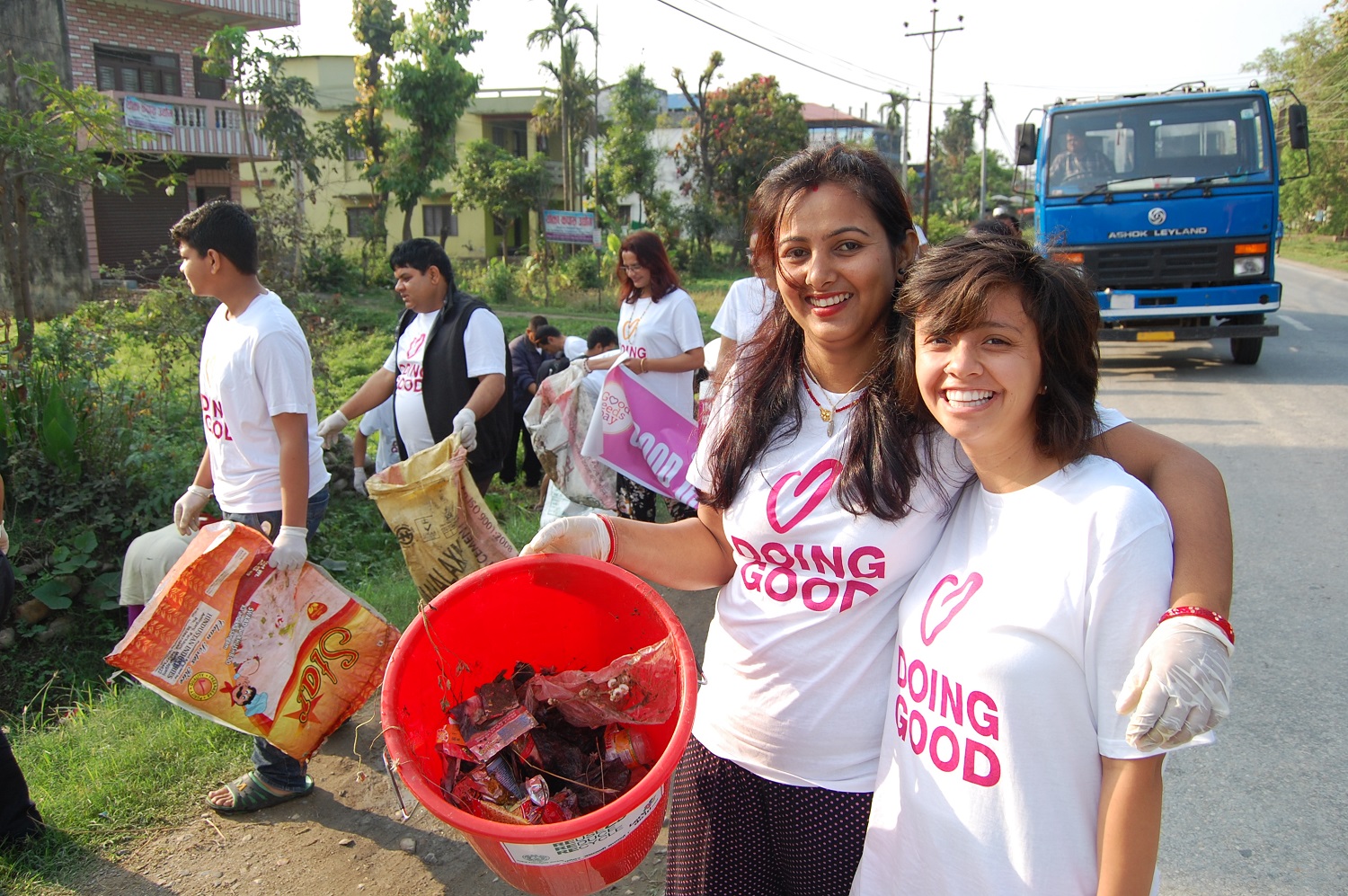 The Clean Up Project on Good Deeds Day 2017.