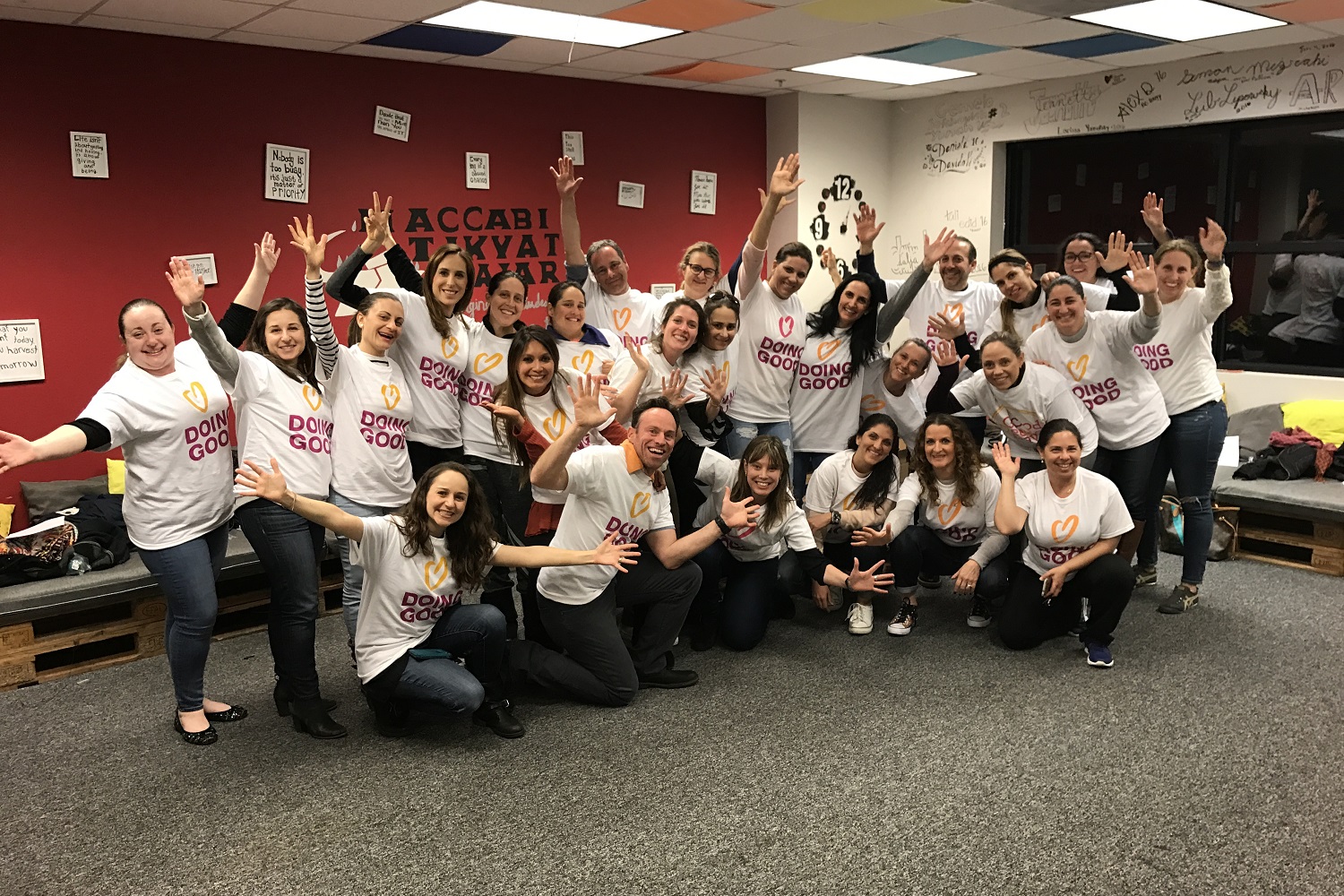 Volunteers from KEN Jewish Community in San Diego