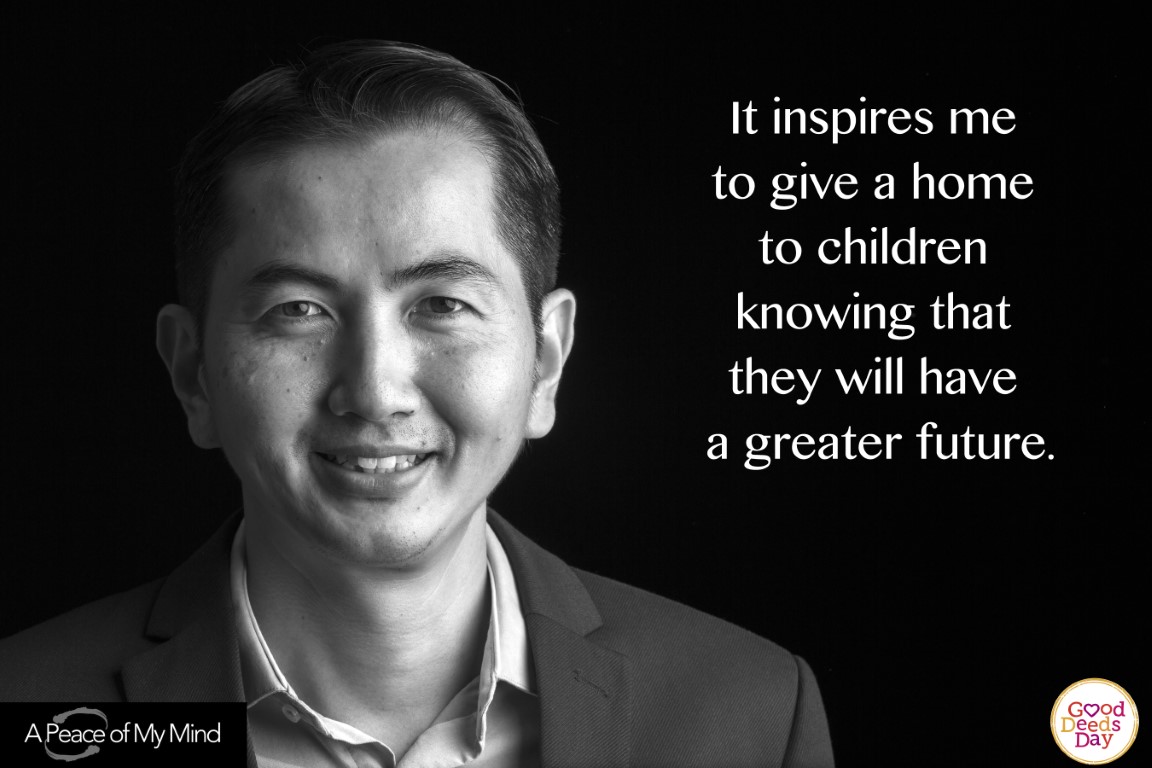 It inspired me to give a home to children knowing that they will have a greater future.