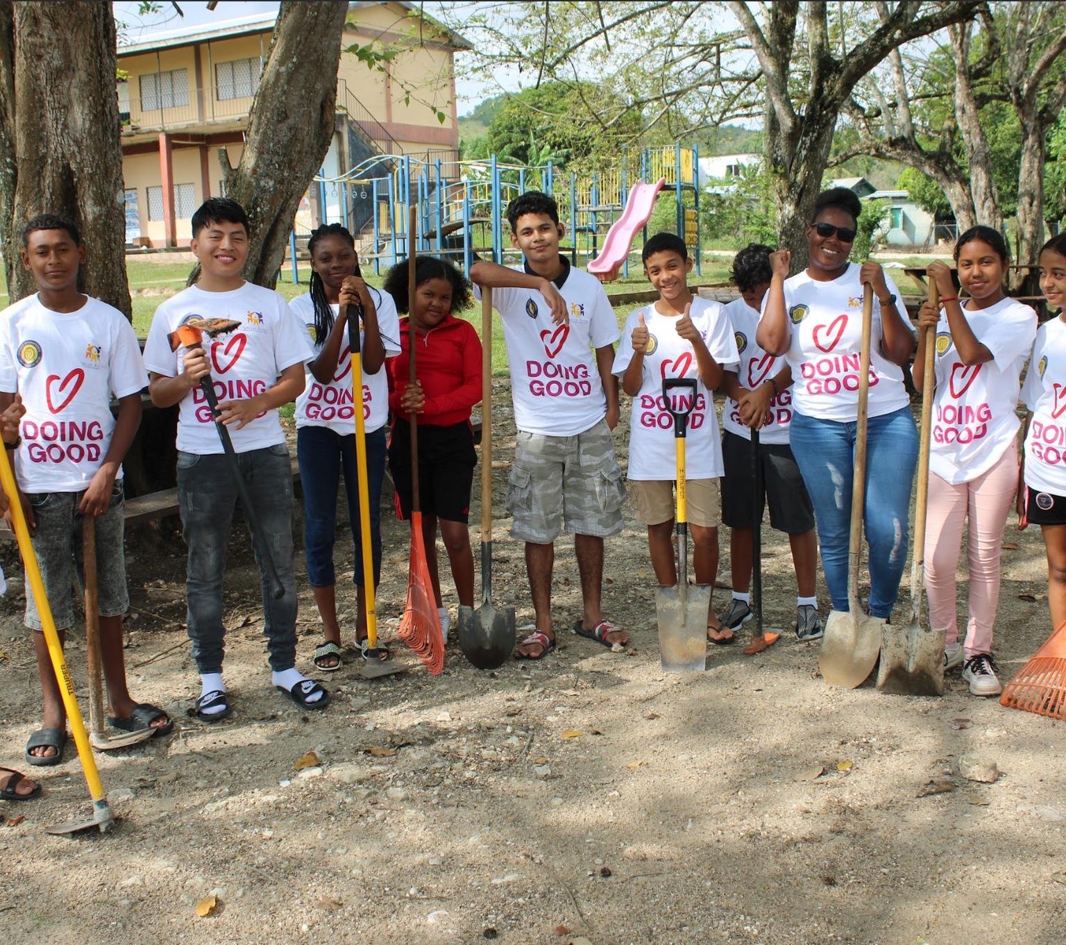 Youth in Belize creates a change in their environment